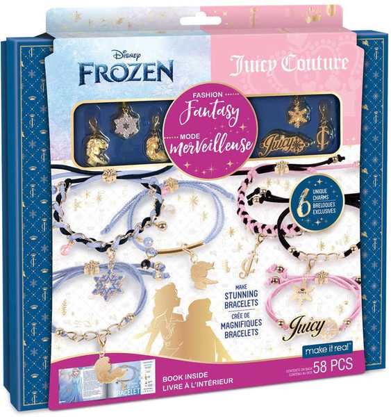 MAKE IT REAL Náramky Frozen Fashion Fantasy Disney and Juicy Couture