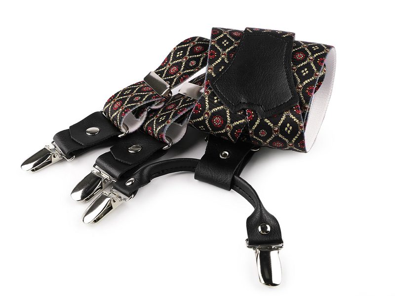 Šle s dvojitým zapínáním široké 3,5 cm délka 120 cm