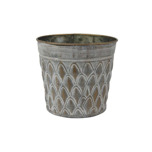 Květináč plechový K4468/3 - 15 × 11.5 × 13.5