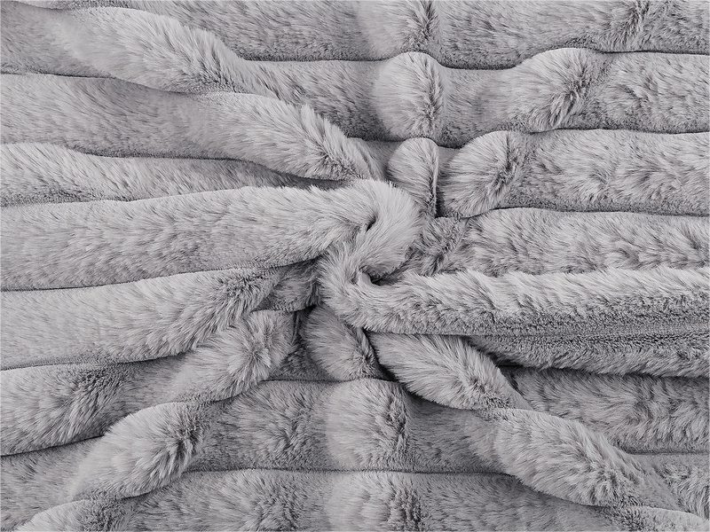 Kožešina s pruhy / imitace činčily METRÁŽ