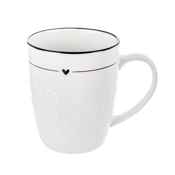 Hrnek porcelánový SRDCE 0,4 l O0642