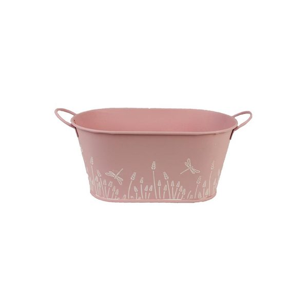 Květináč plechový K2595/1 - 22 x 12,5 x 11/12 cm