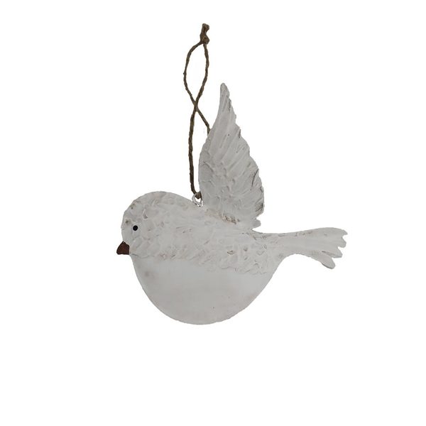 Dekorace ptáček K4083/2 - 13,5 × 7 x 14 cm