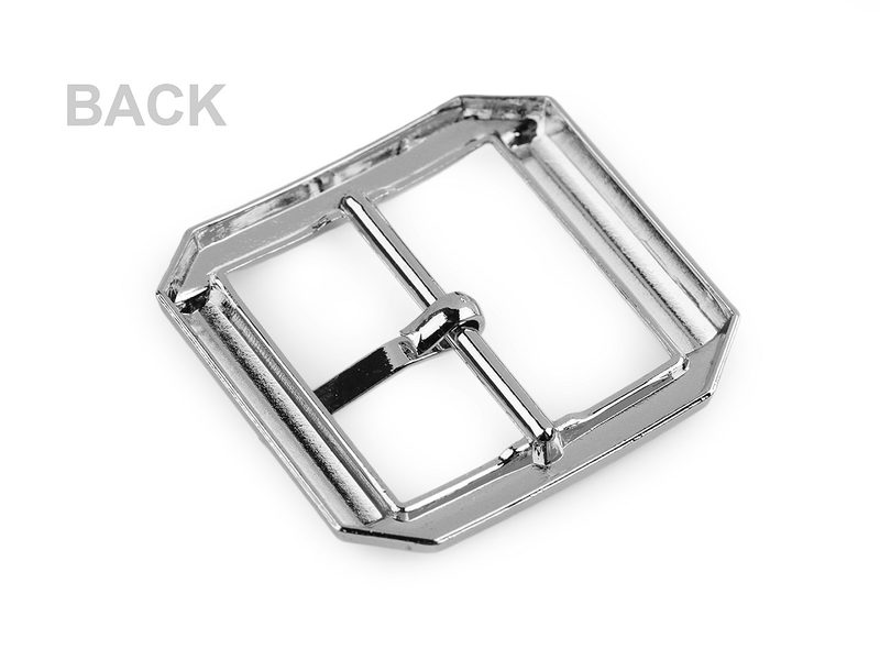 Kovová spona / přezka, průvlek 25 mm