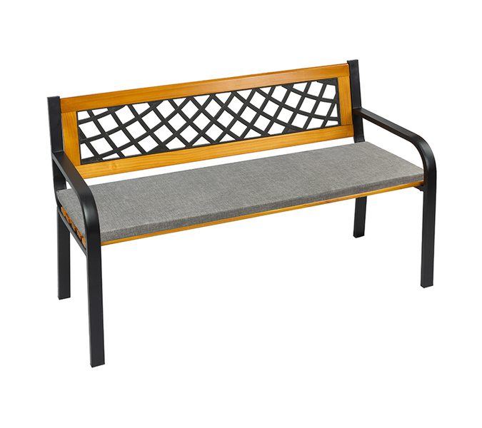 Sedák na lavici hladký Šedá 34/016