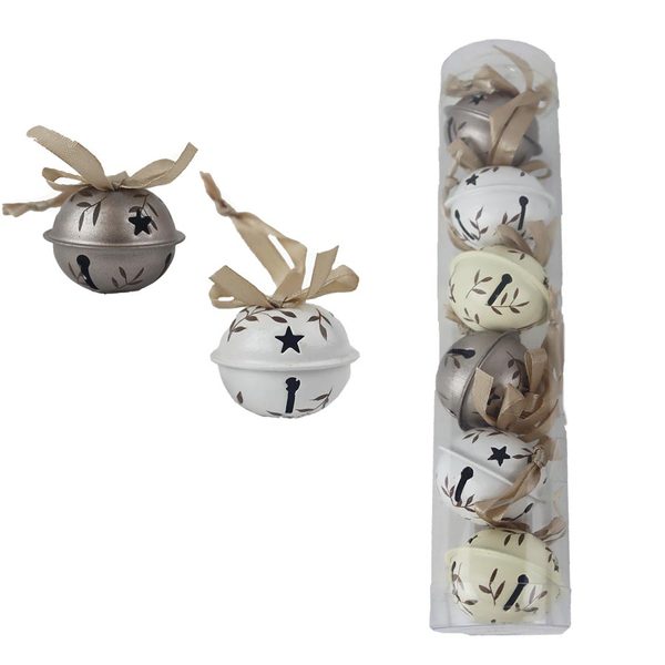 Rolnička k zavěšení, 6 ks K4331 - 4 cm