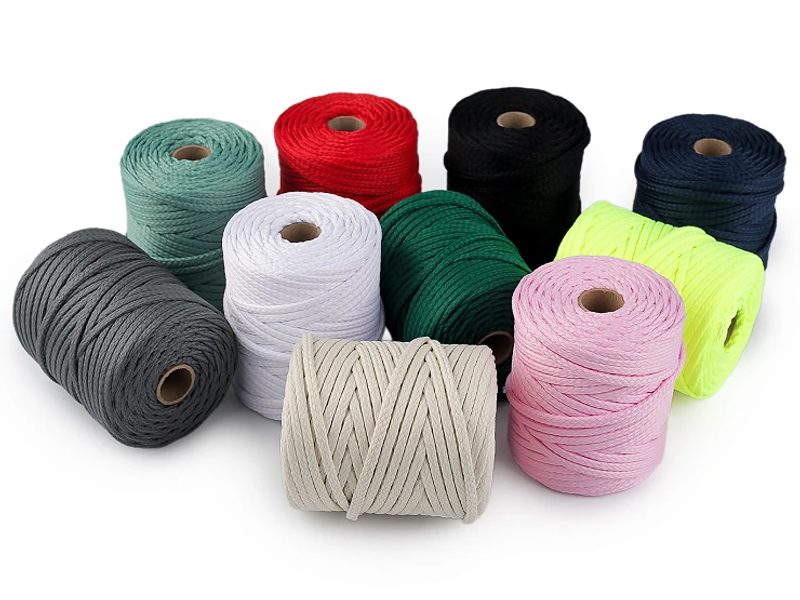 Oděvní šňůra PES Ø6 mm návin 50 metrů