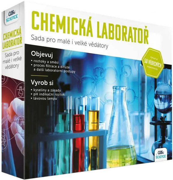 Albi Science chemická laboratoř (experimentální sada)