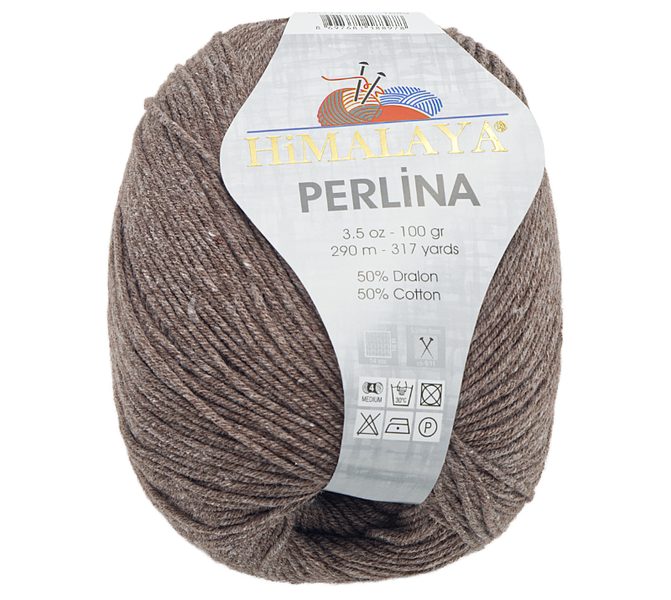 Příze HiMALAYA PERLINA Hnědá 60114 100g / 290 m