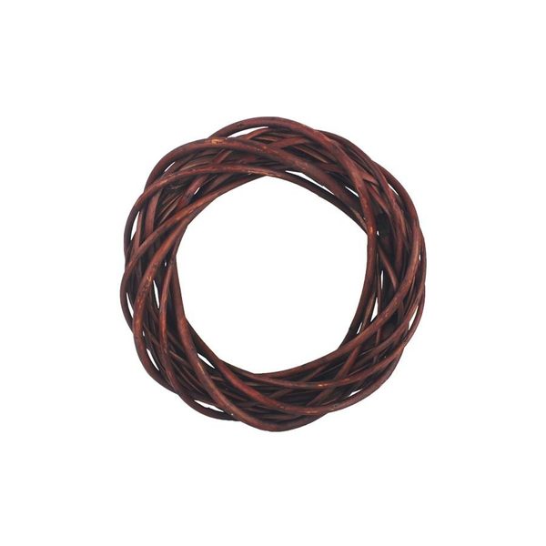 Věnec proutěný hnědý průměr 25 cm P1111/25H