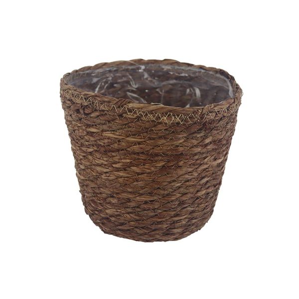 Slaměný obal na květiny P2201/3 - dia 21 × 18 cm