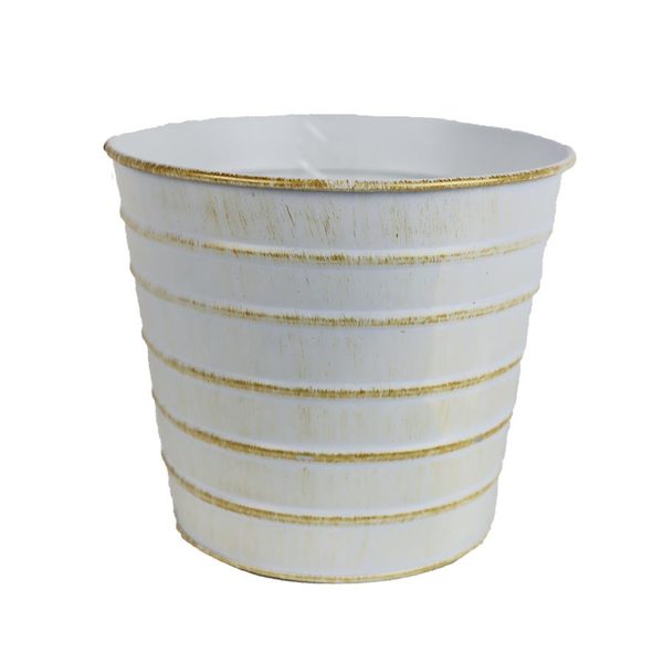 Květináč plechový K3418/3 - dia 16 × 14 cm