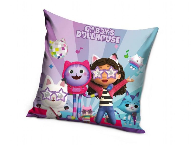 Povlak Gábinin Kouzelný Domek Rozjezdy pro hvězdy 40x40 cm