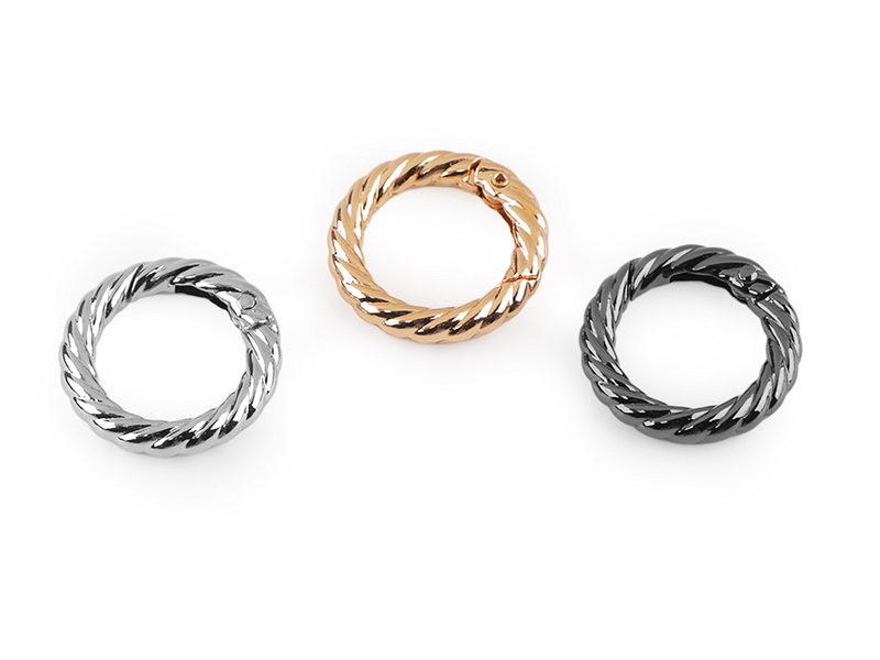 Karabina kulatá ozdobná Ø20 mm