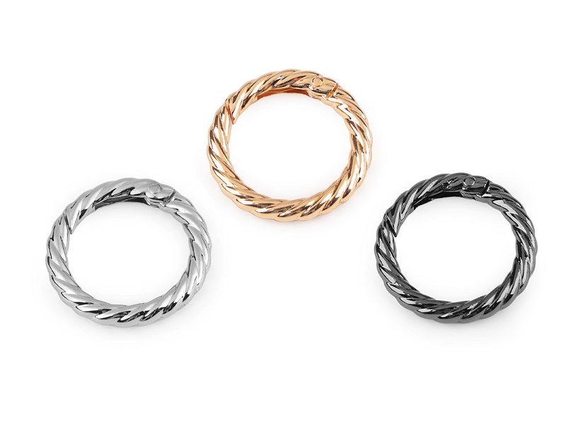 Karabina kulatá ozdobná Ø25 mm