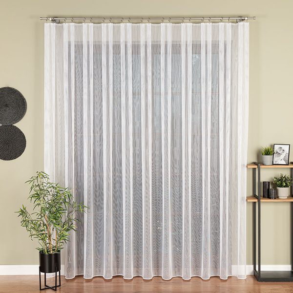 Kusová záclona Miranda s olůvkem 247x150 cm