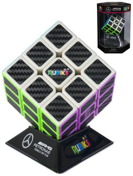 SPIN MASTER HRA Rubikova kostka Mercedes F1 originál 3x3 dětský hlavolam
