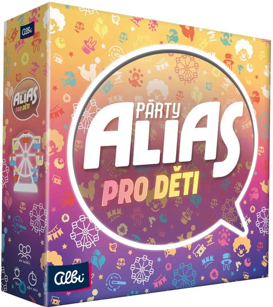 ALBI HRA Párty Alias Pro děti *SPOLEČENSKÉ HRY*