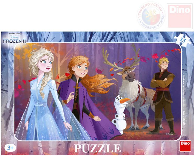 Puzzle deskové 15 dílků Frozen II (Ledové Království)