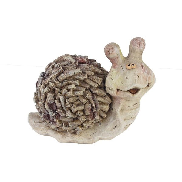 Dekorace hlemýžď X3635 - 29.5 x 17.6 x 23 cm