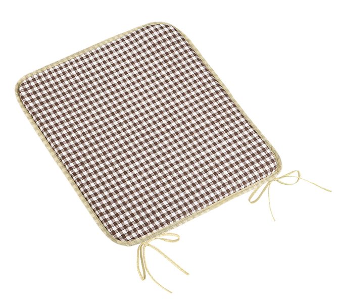 Sedák BERTA hladký Hnědá 34/608 40x40 cm