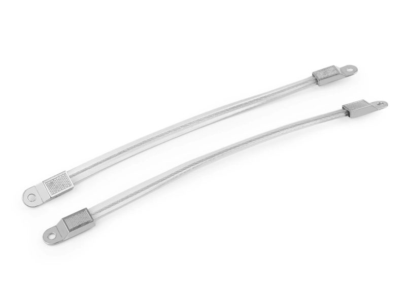 Ucha na tašky s kovovým lankem 2 kusy