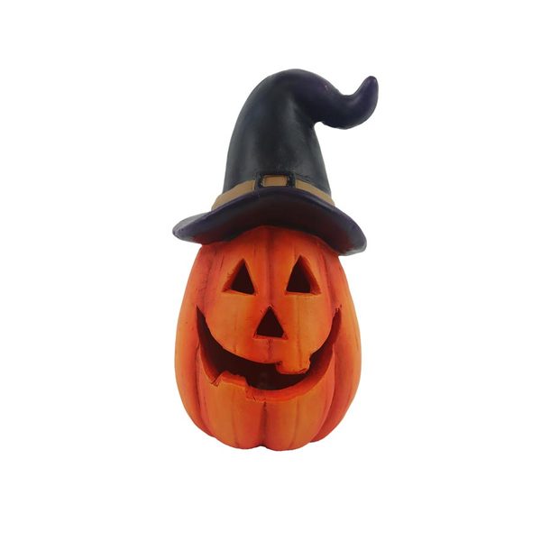 Dekorace dýně s LED osvětlením X6214 - 18 cm