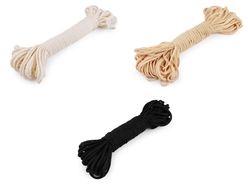 Eko pletená šňůra Ø6 mm návin 25 m