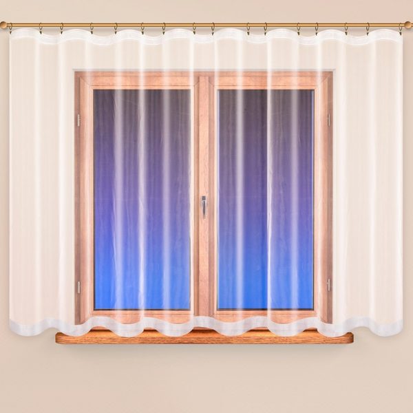 Voálová kusová záclona Diana 150x400 cm