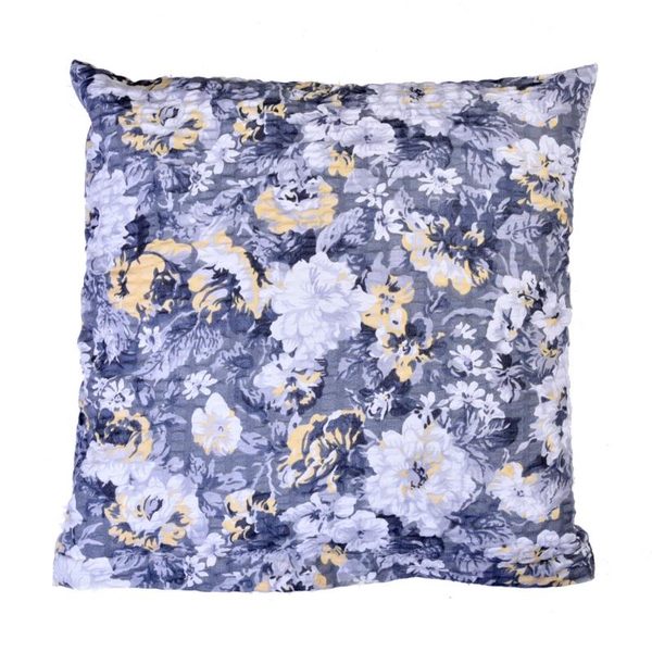 Povláček krepový Žlutá,Šedá 80/818 40x40 cm