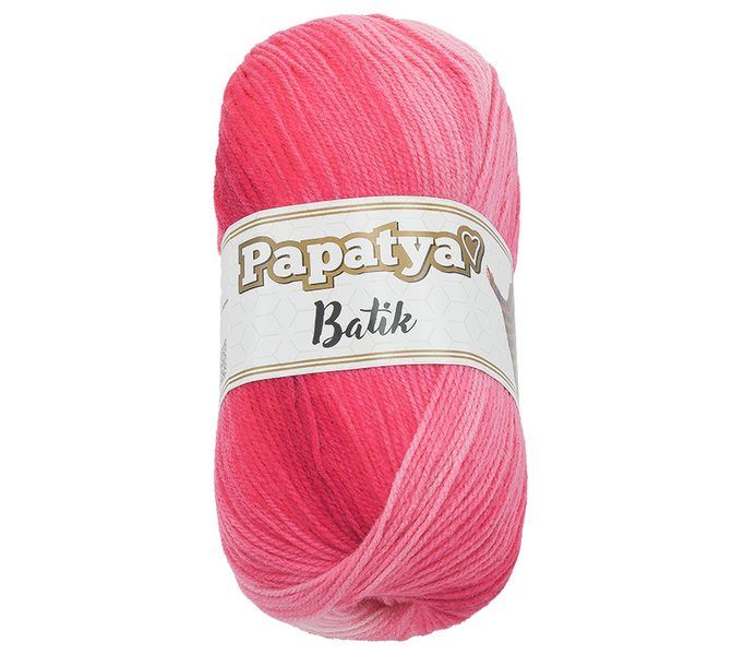 Příze PAPATYA BATIK Růžová 554-05 100g / 360 m