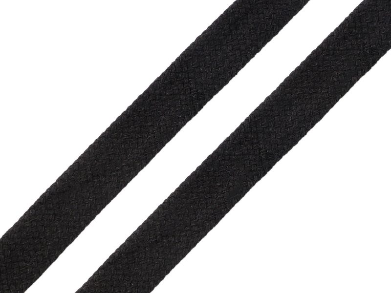 Bavlněná šňůra plochá / dutinka šíře 13 mm METRÁŽ