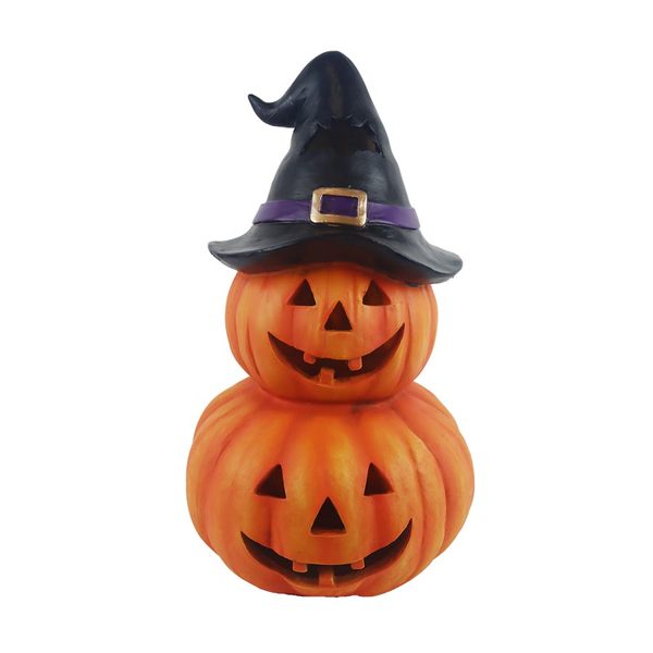 Dekorace dýně s LED osvětlením X6213 - 34 cm