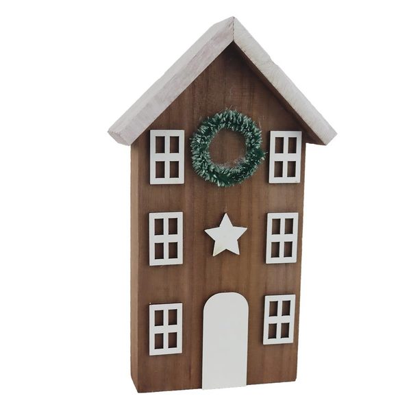 Dekorace domeček D8334/2 - 12x4x20cm