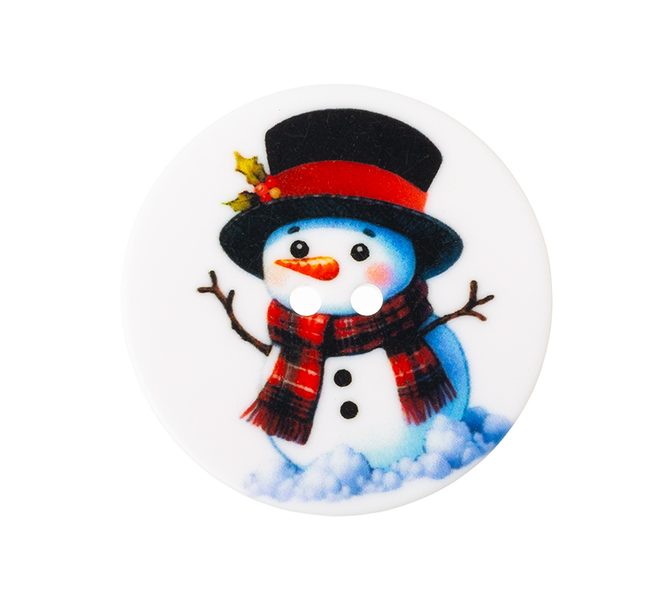 Knoflík - sada 3 ks Bílá,Červená,Modrá 401681 průměr 35 cm