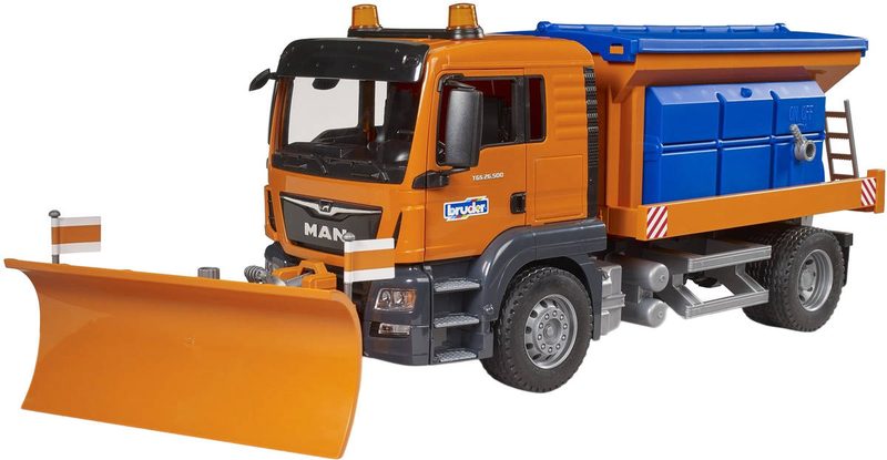 Bruder MAN TGS sypač s radlicí 1:16 03785