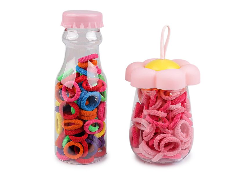 Mini gumičky do vlasů v designovém balení