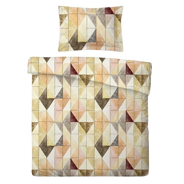 Povlečení mikroflanel Fragmenty 140x200, 70x90 cm