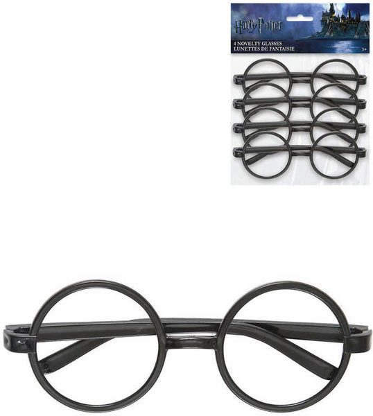 KARNEVAL Brýle Harry Potter set 4ks plast *KARNEVALOVÝ DOPLNĚK*