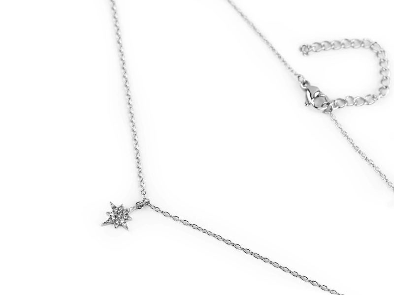 Náhrdelník z nerezové oceli hvězda