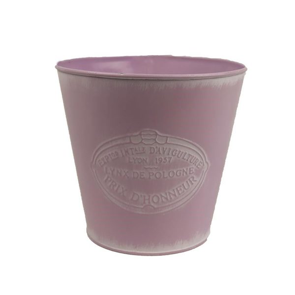 Plechový květináč K3305/3 - dia 16 × 15 cm