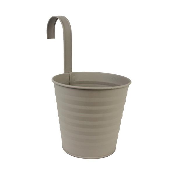 Květináč plechový k zavěšení K2576-21 - dia 16 x 14 cm