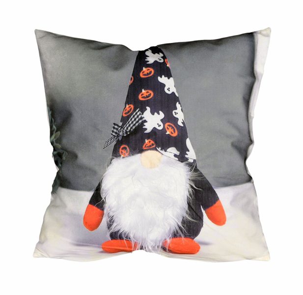 Vánoční povlak 3D Skřítek Halloween 6115M 40x40 cm