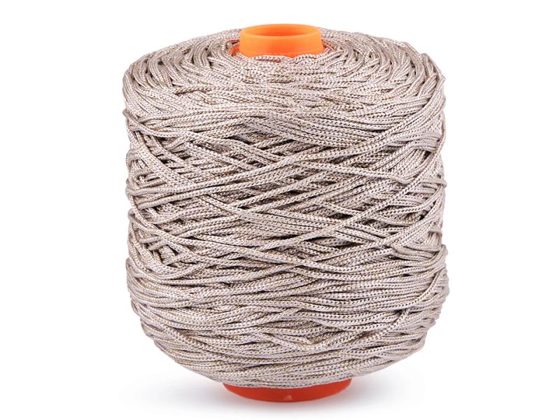 Pletací příze Thay s lurexem, macrame 500 g