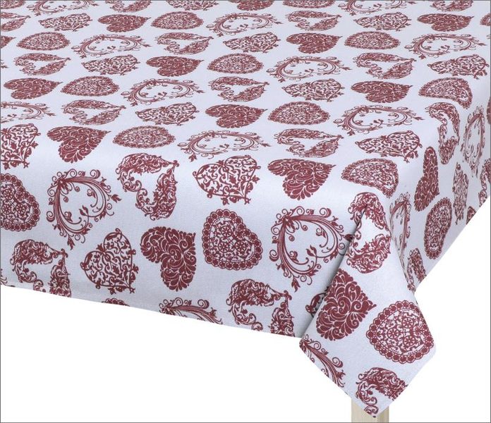 Ubrus DITA Šedá,Vínová 407