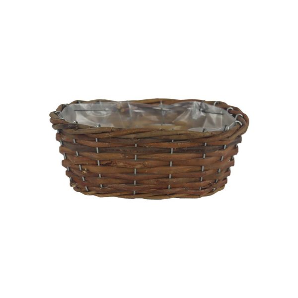 Obal s plastem hnědý P2042/M - 20 × 10 × 8 cm