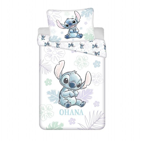 Povlečení Lilo a Stitch Ohana White 140x200, 70x90 cm