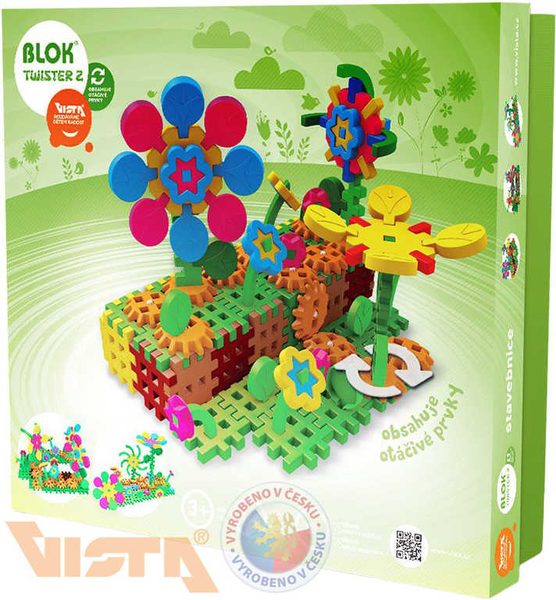 Blok Twister 2 (ozubená kolečka, 148 dílků)