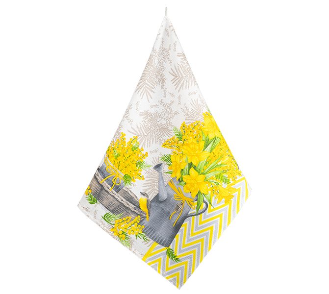 Kuchyňská utěrka 1 ks Žlutá 307 50x60 cm