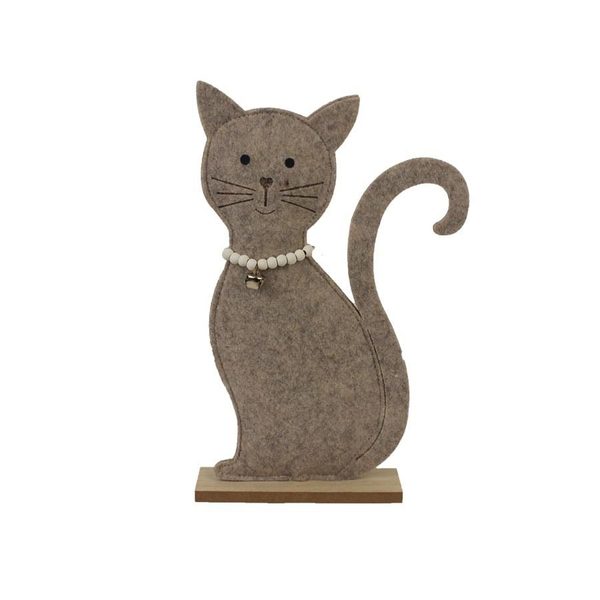 Dekorace kočka X3871/2 - 18 x 4 x 29 cm
